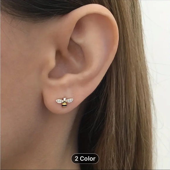 Bee Fashion earrings NEW - Picture 3 of 3